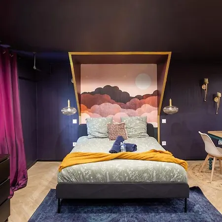 Appartement Doux Pavillon - 1001 Nuits - Jaccuzi Mulhouse