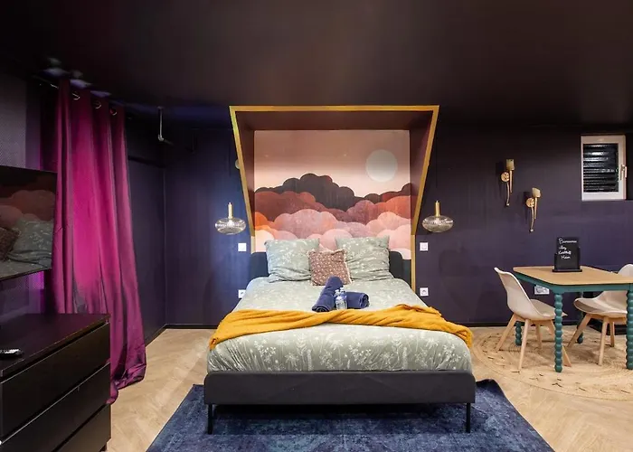 Appartement Doux Pavillon - 1001 Nuits - Jaccuzi Mulhouse